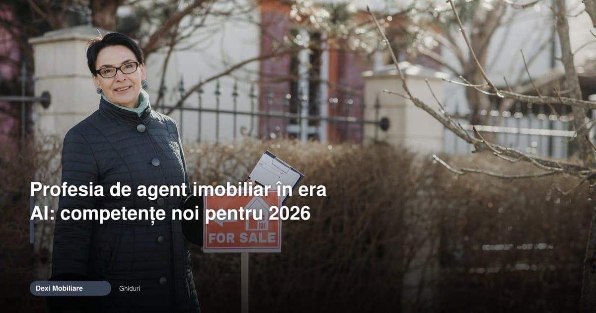Agent imobiliar AI competente 2026: noul standard